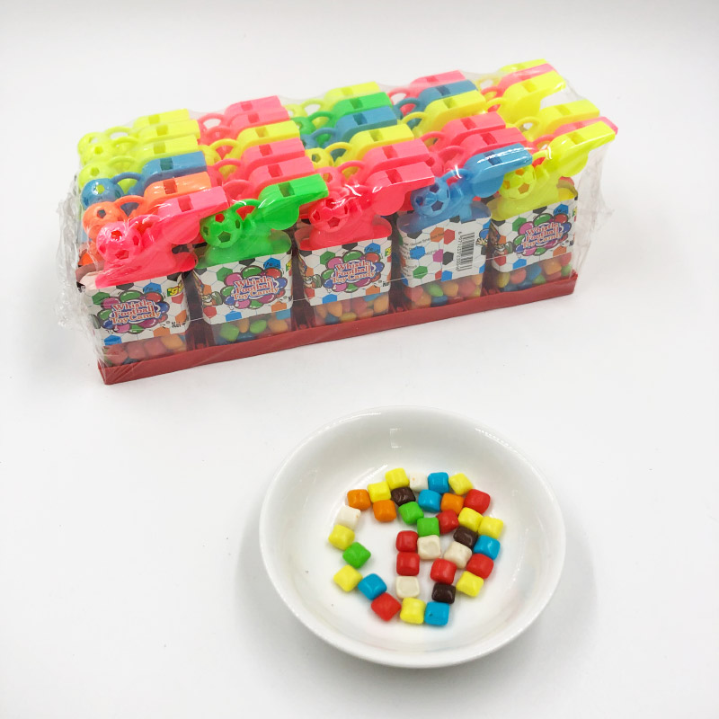 Whistle Football Toy Candy