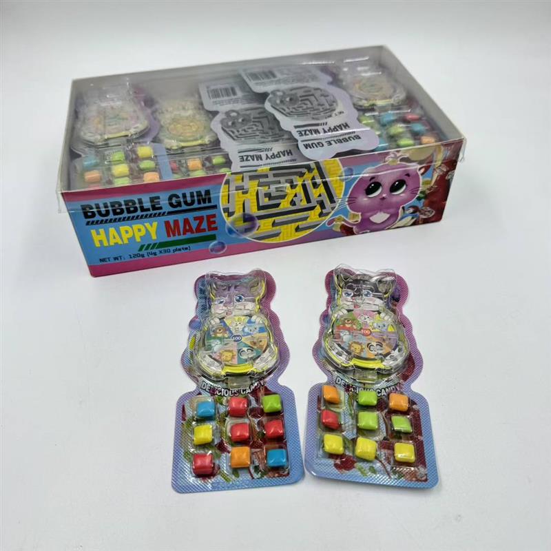 bubble gum happy maze