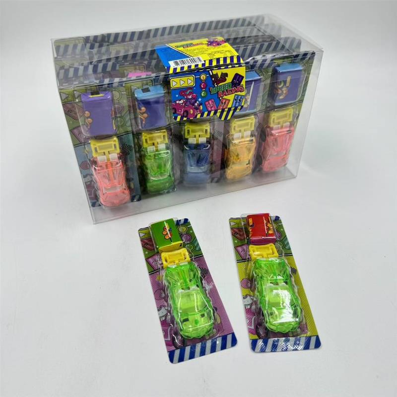 car toy bubble gum
