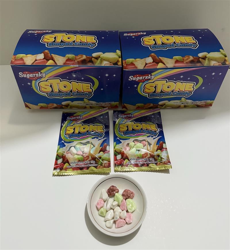 Soft candy choco stone
