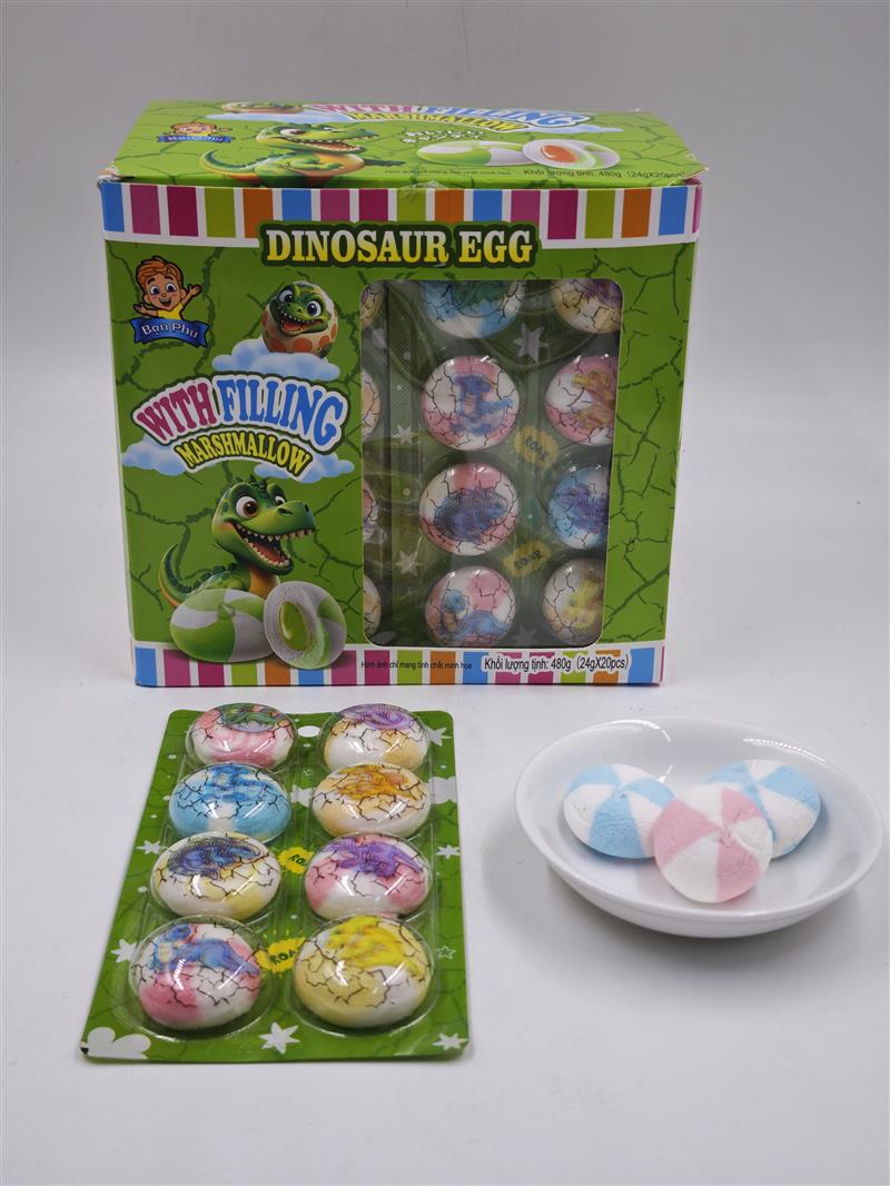 Dinosaur marshmallow