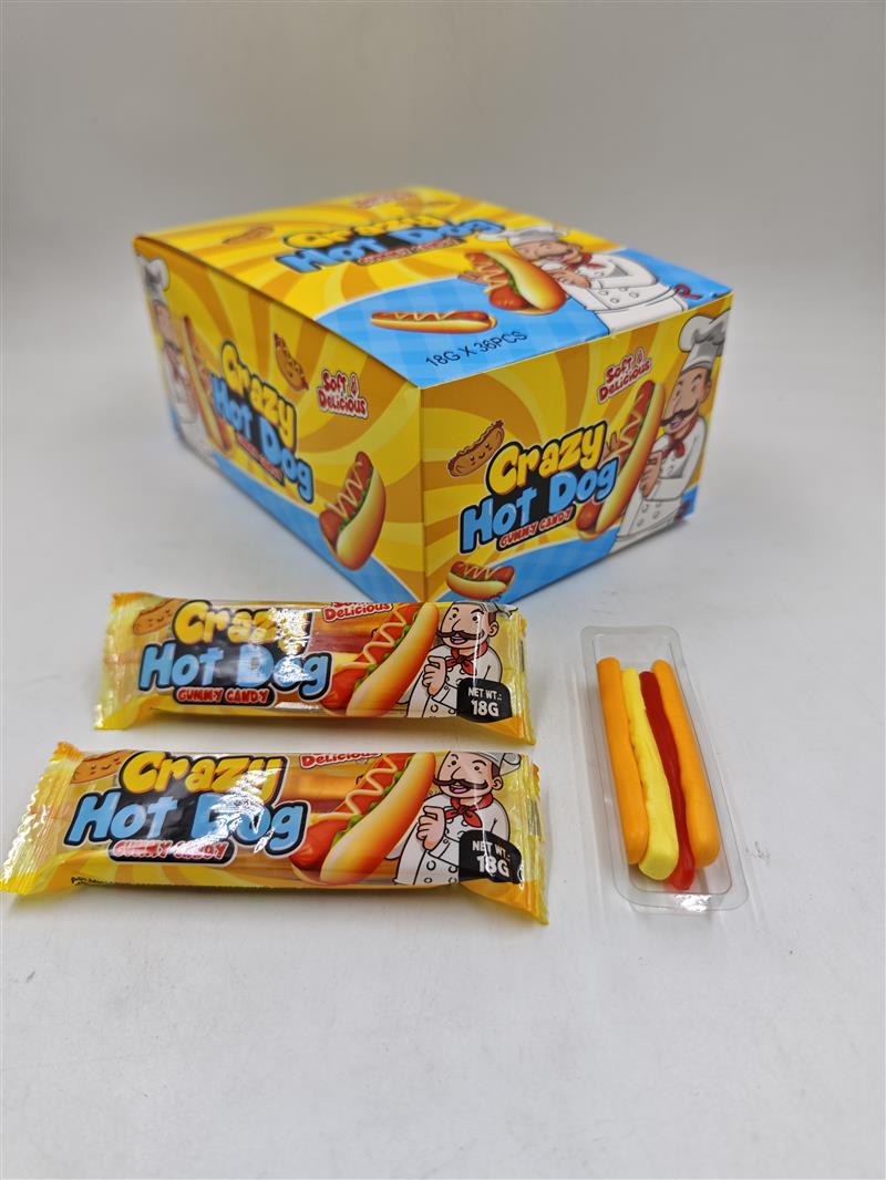 hot dog gummy candy