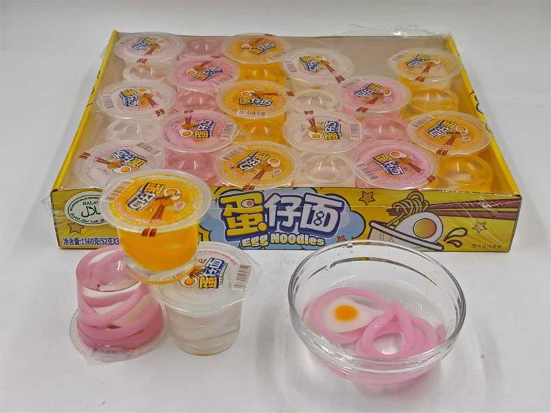 jelly egg noddle cup