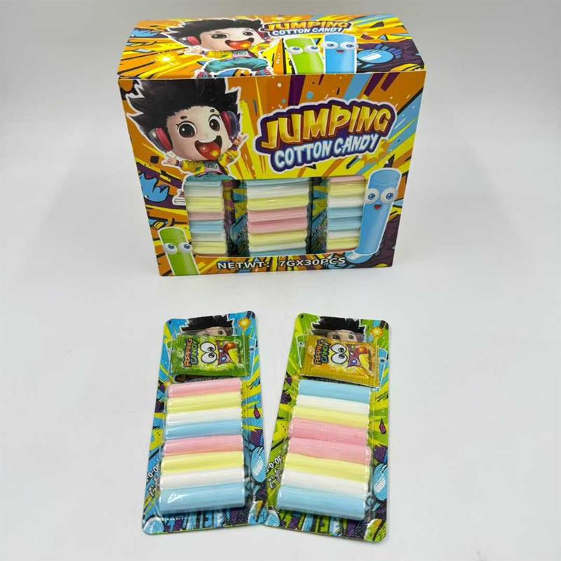 Marshmallow poping candy