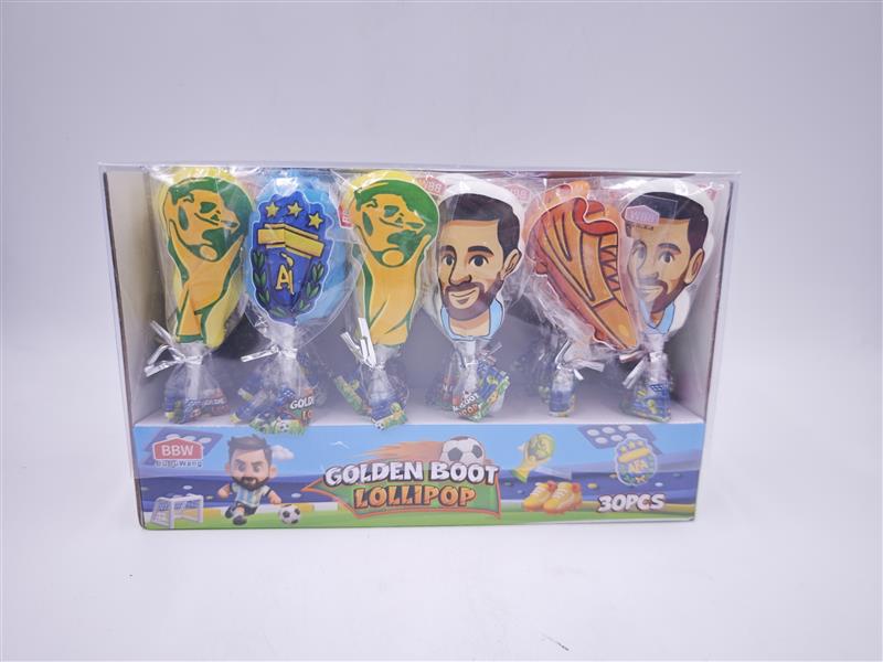 football pop candy