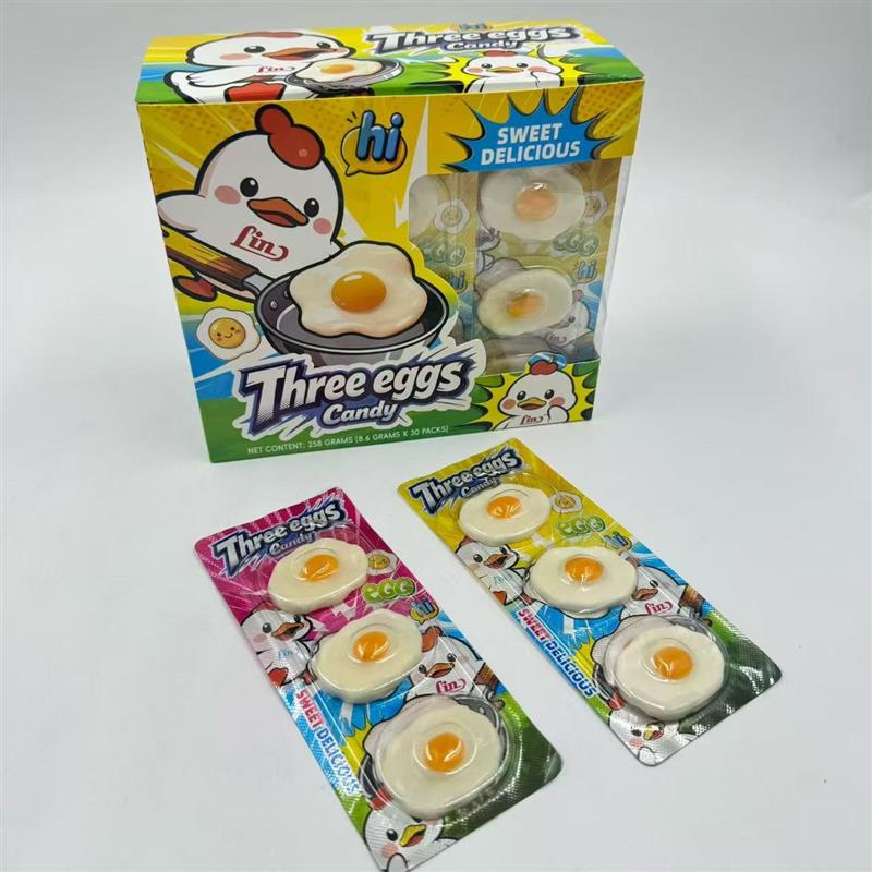 3 pcs gummy candy
