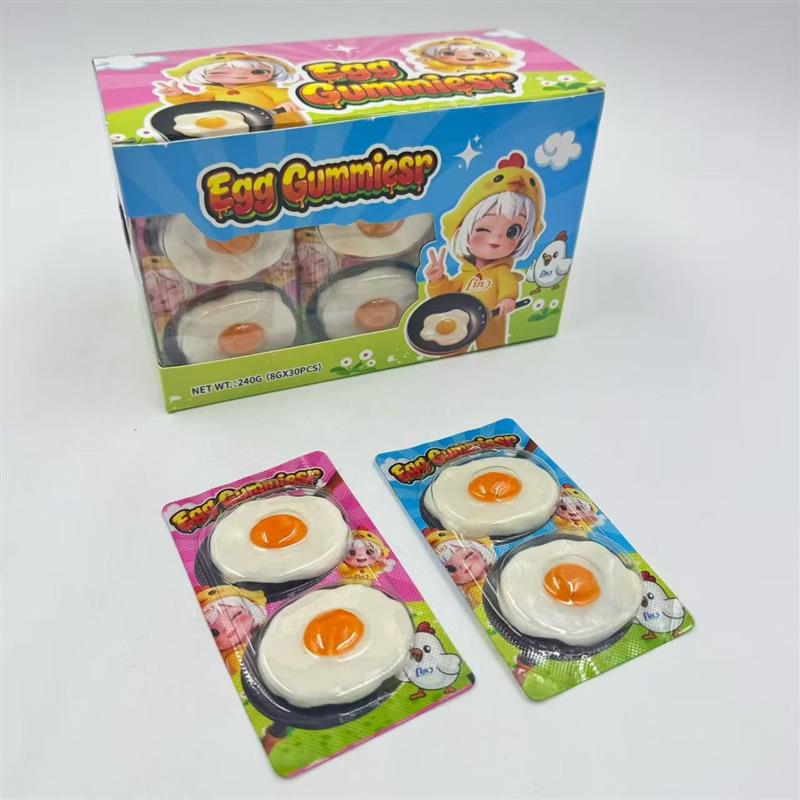 2 pc gummy egg